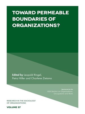 cover image of Research in the Sociology of Organizations, Volume 57